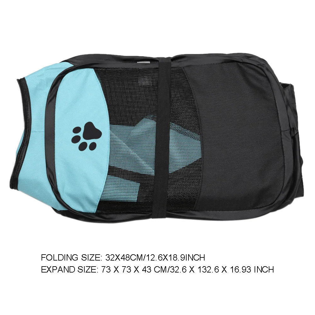 Portable Foldable Pet Dog Tent House For Dogs Playpen Tent Crat Outdoor Waterproof