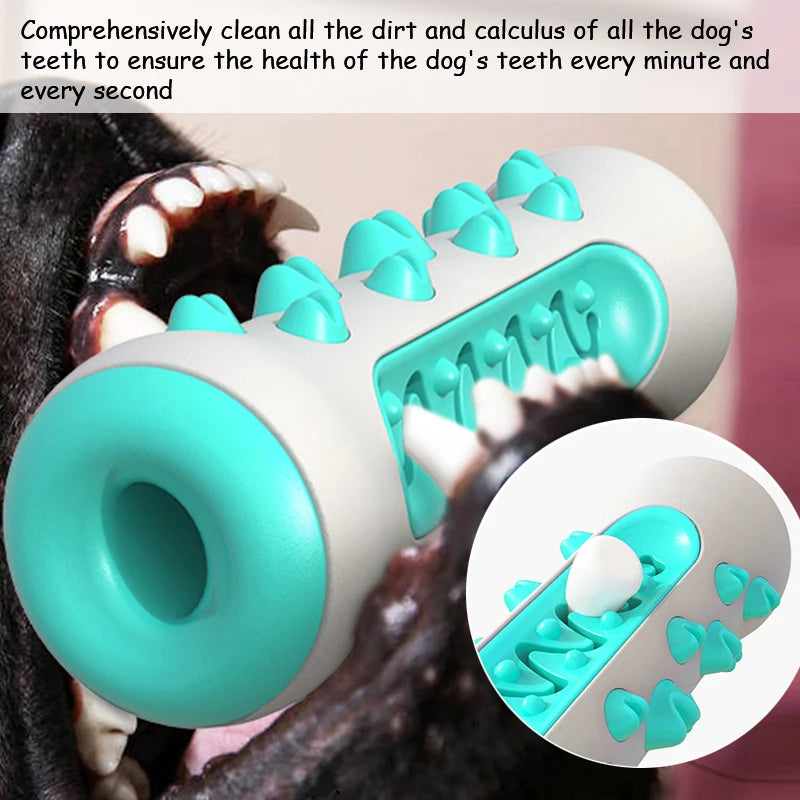 Dog Molar Toothbrush Puppy Safe Molar Stick Cleaning Massager Rubber