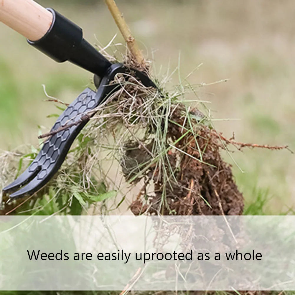 Standing Weeding Puller Shovel Garden Lawn Root Remover Weeder
