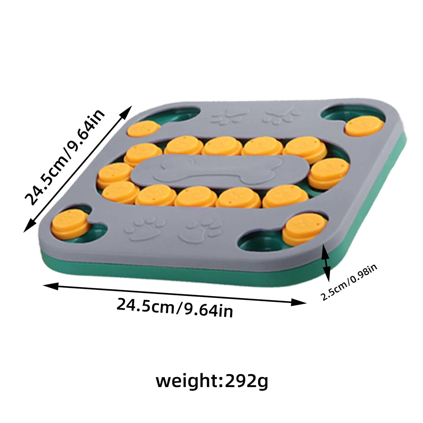 Dog Puzzle Toys Slow Feeder Food Dispenser Interactive Pet Toy For IQ Training