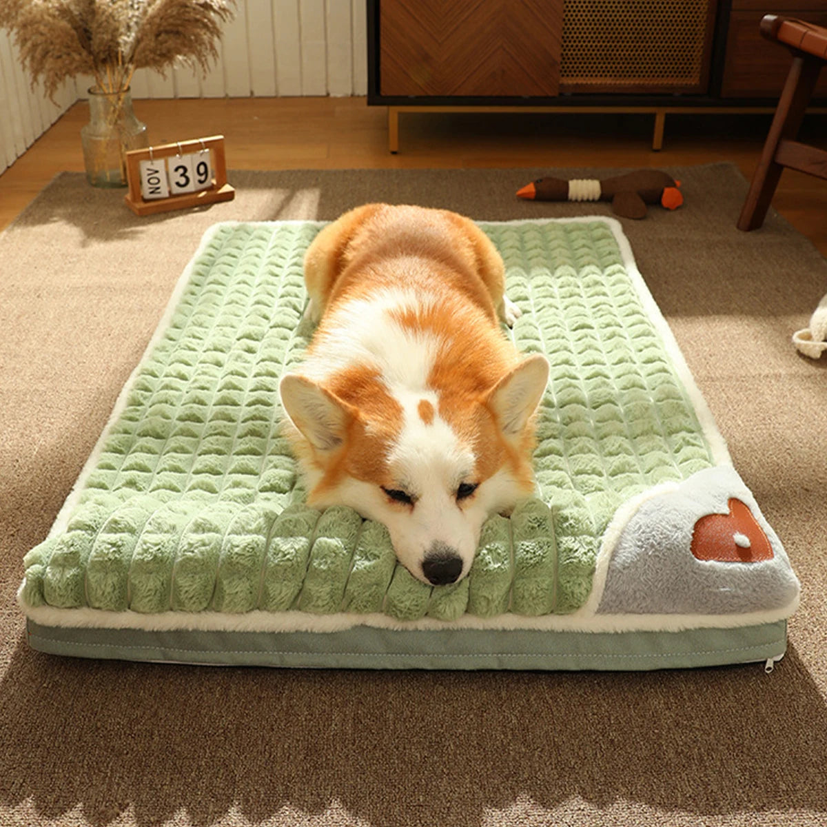 Orthopedic Dog Bed with Pillow