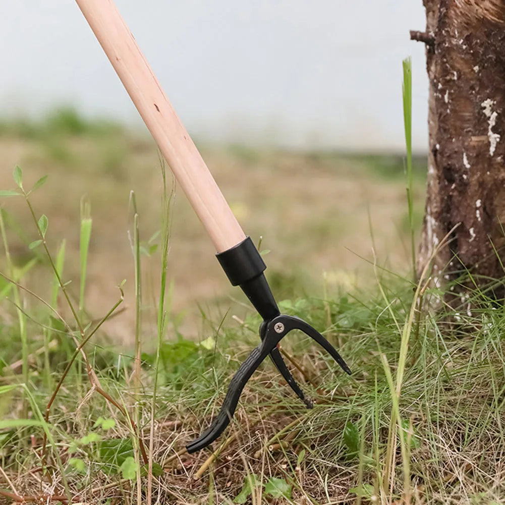 Standing Weeding Puller Shovel Garden Lawn Root Remover Weeder