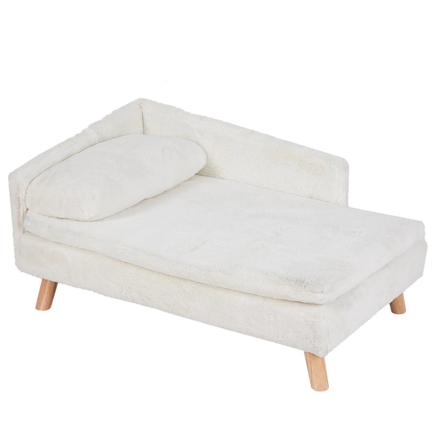 Waterproof Elevated Pet Bed with Cozy Pad for Small Dogs and Cats