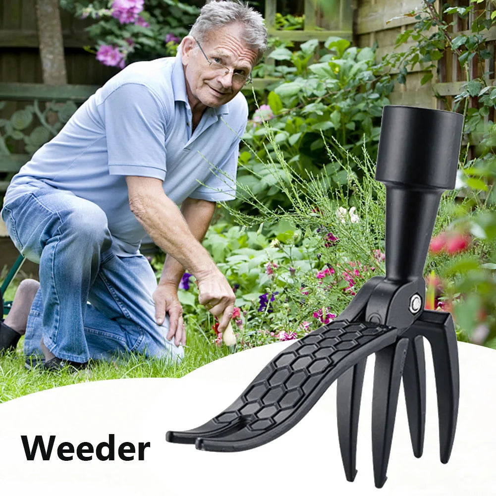 Standing Weeding Puller Shovel Garden Lawn Root Remover Weeder