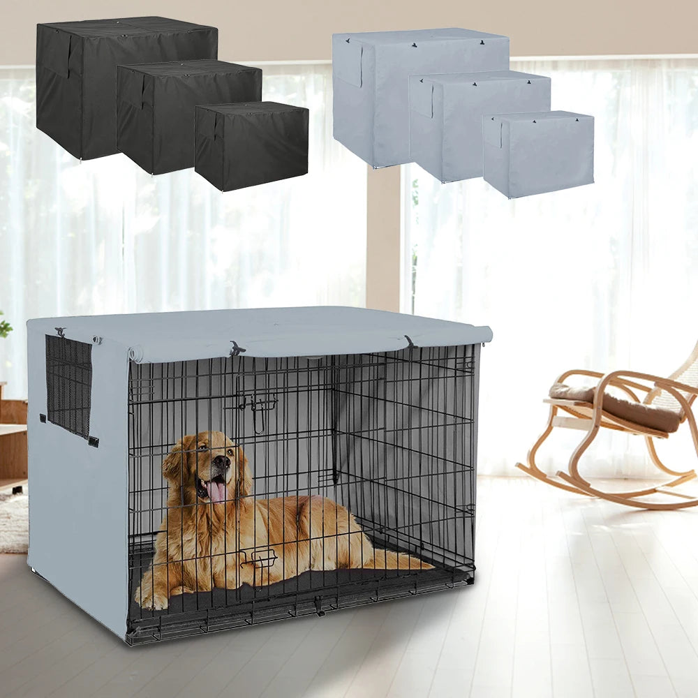 Dustproof and Waterproof Dog Crate Cover