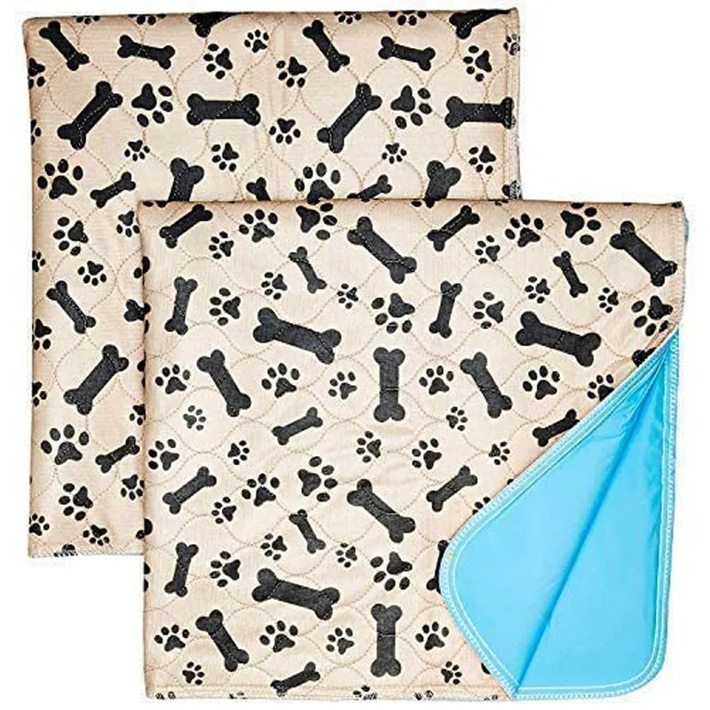 ZK30 Washable Pee Pads for Dogs Large Reusable Puppy Pet Training Floor Mats Absorbent Leakproof Whelping Potty and Crate Use